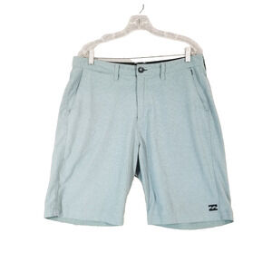 Billabong shorts hybrid men's 34x 9.5 blue lightweight beach surf swim